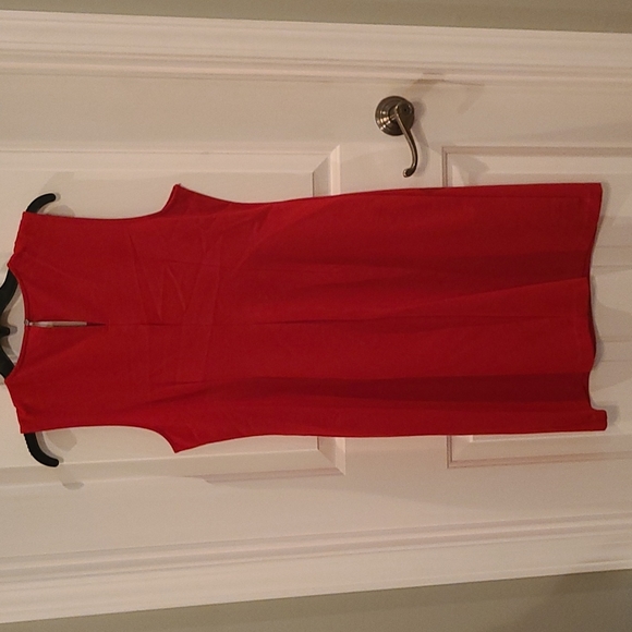 Liz Claiborne Red Dress - Picture 2 of 4
